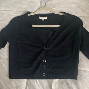 cropped cardigan